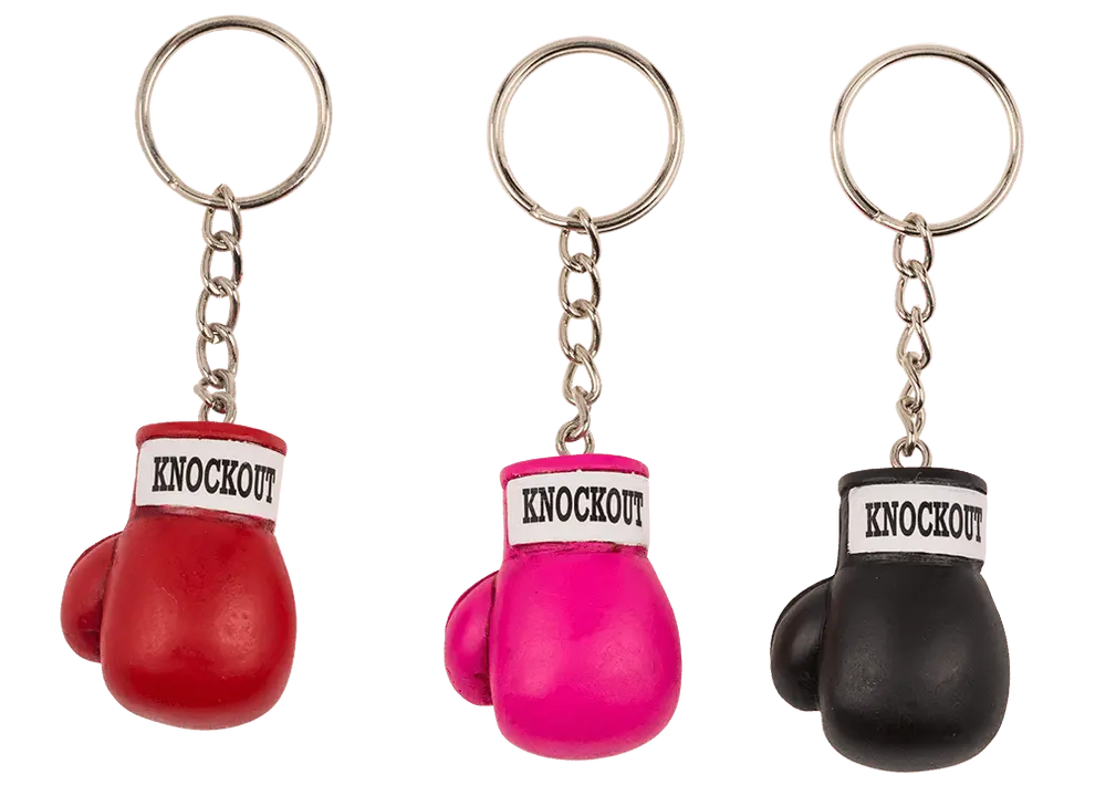 Bokshandschoen sleutelhanger