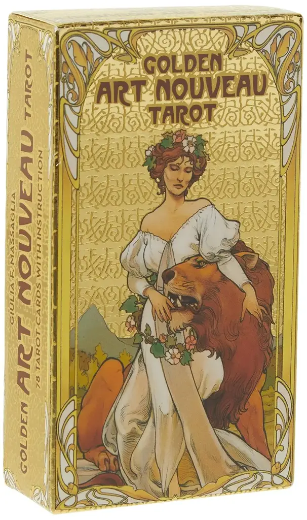 Golden Art Nouveau Tarot 