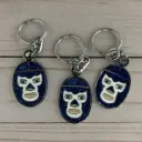 Blauwe Demon Luchador Lucha Libre Sleutelhanger