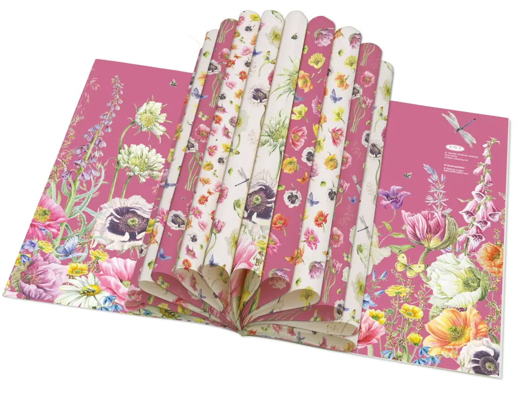 Cadeaupapier - Wilde Bloemen
