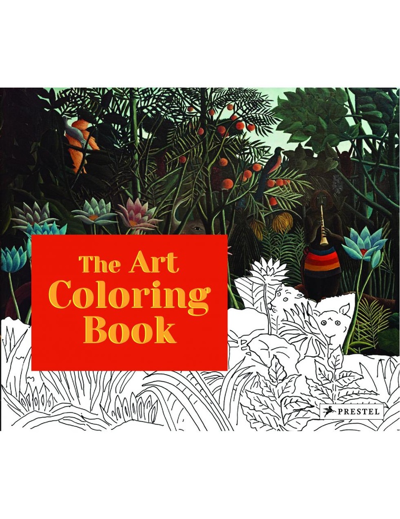 The Art Coloring Book