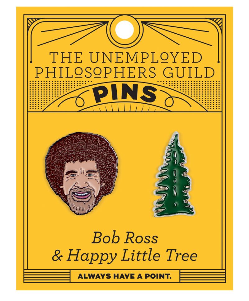 Bob Ross and Happy Little Tree