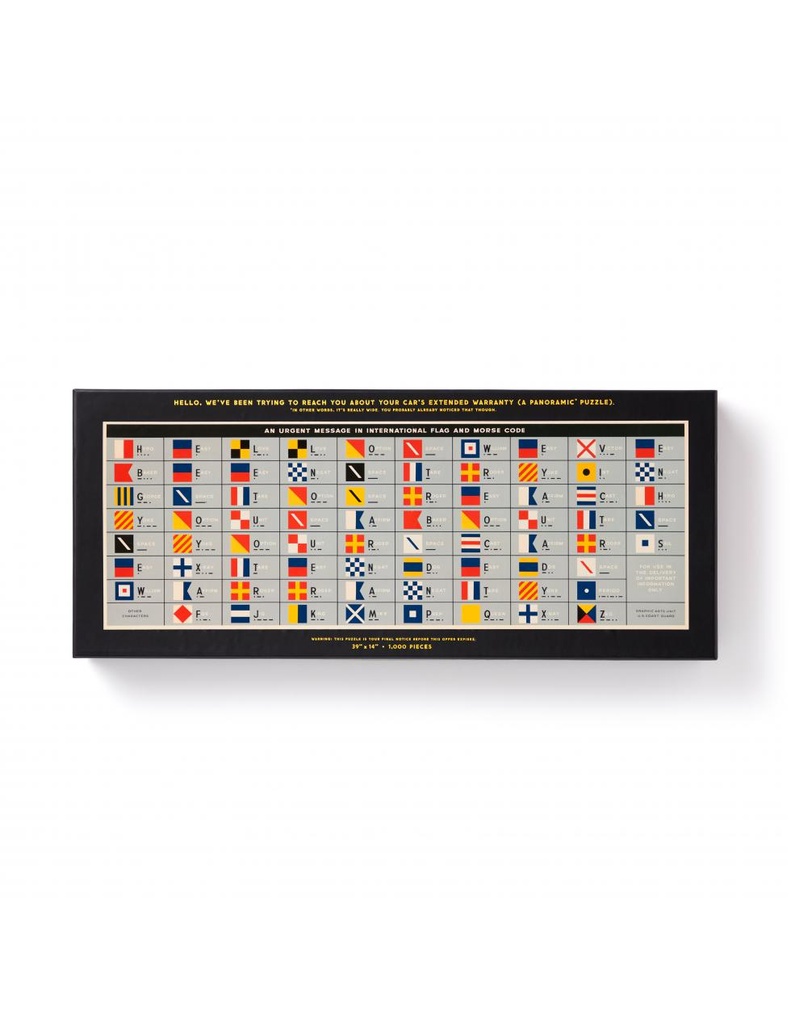 An Urgant Message Panoramic Puzzle