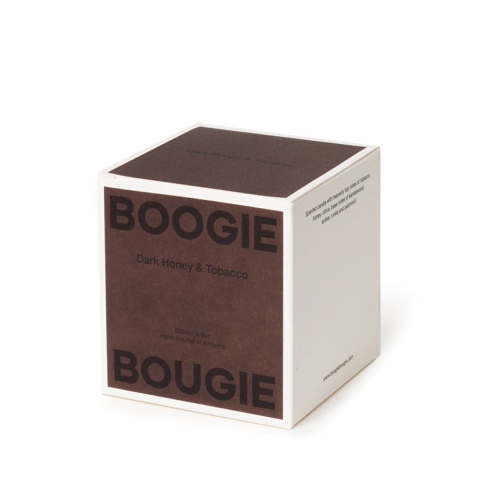 Geparfumeerde kaars Dark Honey & Tobacco