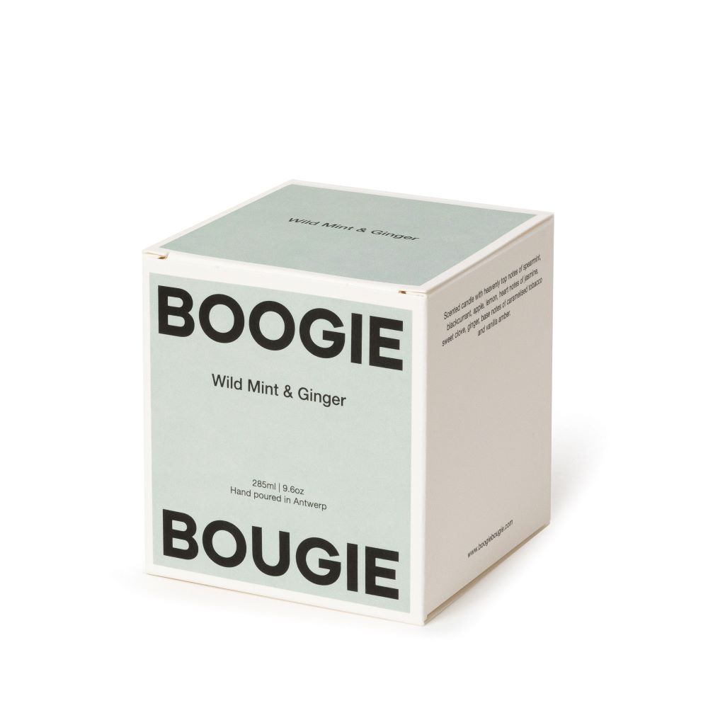 Geparfumeerde kaars Wild Mint & Ginger