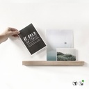 Houten magnetisch wandplankje