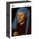 Man met de blauwe kaproen