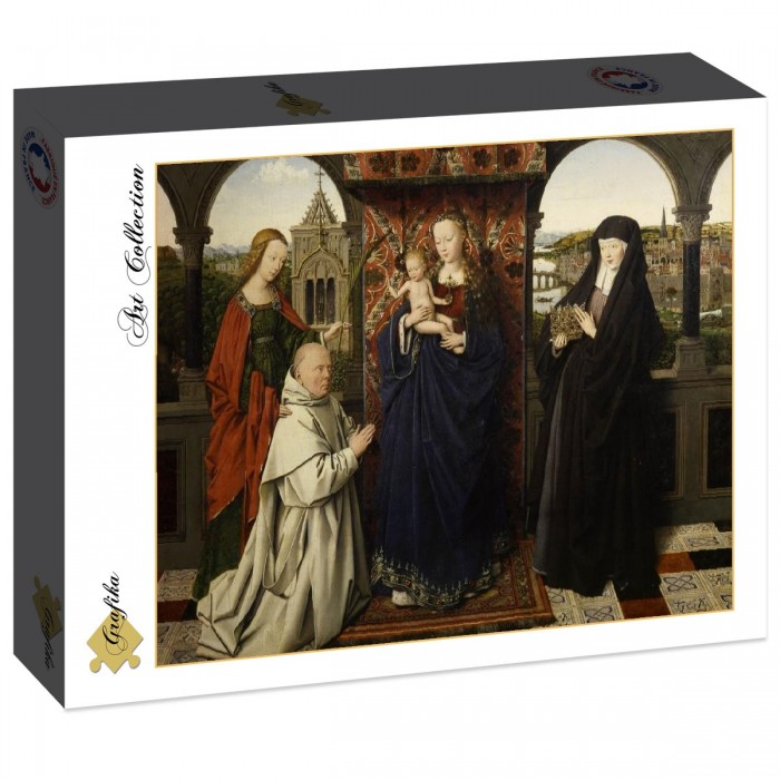 Maagd en kind met heiligen en donor