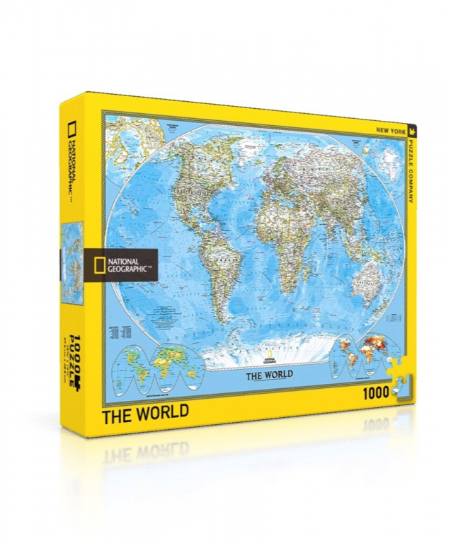 National Geographic World Map