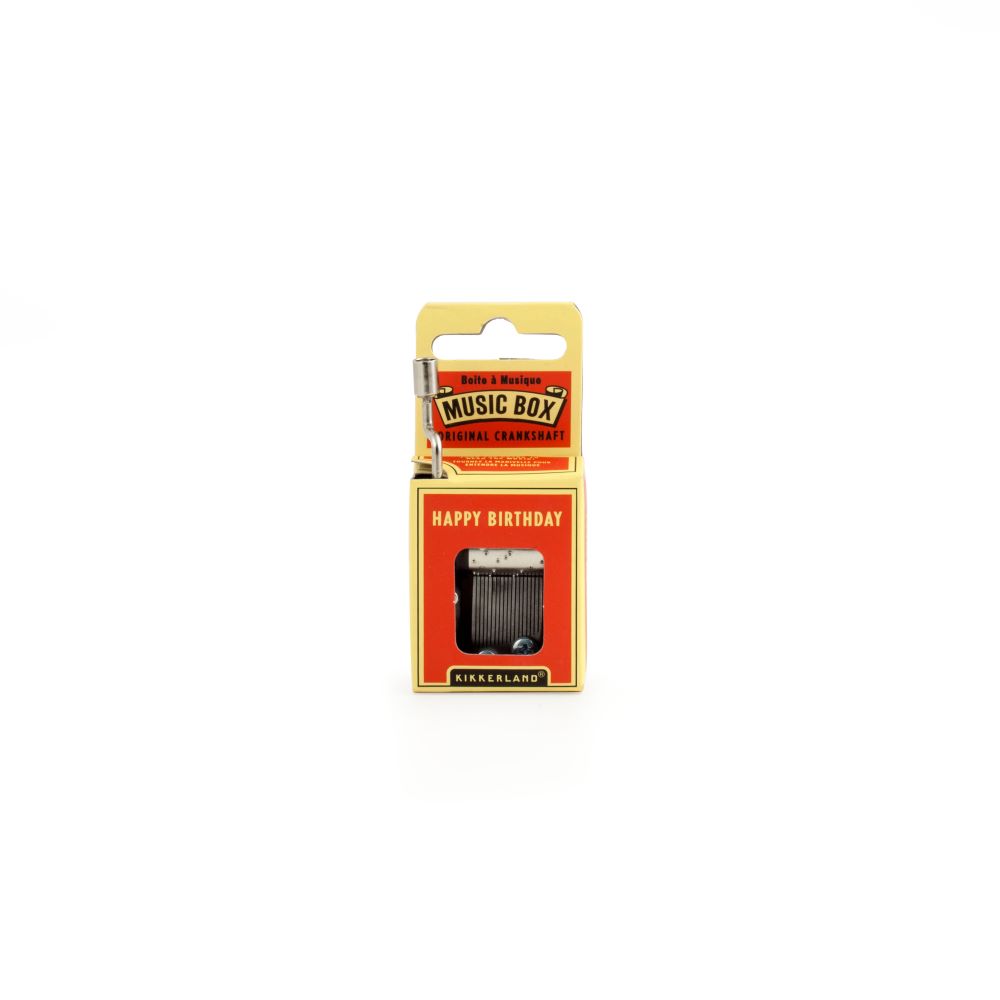 Happy Birthday Crank Music Box