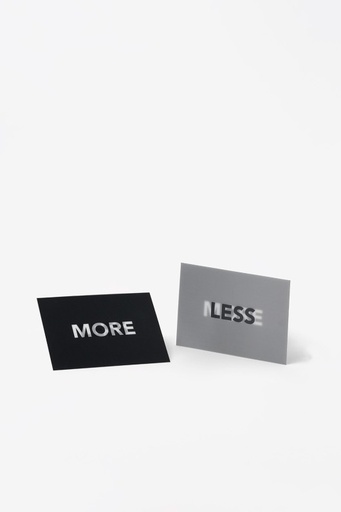 [CARLIM02] Less/More