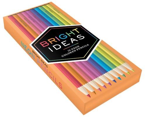 10 Neon Colored Pencils
