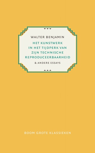 Het kunstwerk in het tijdperk van zijn technische reproduceerbaarheid