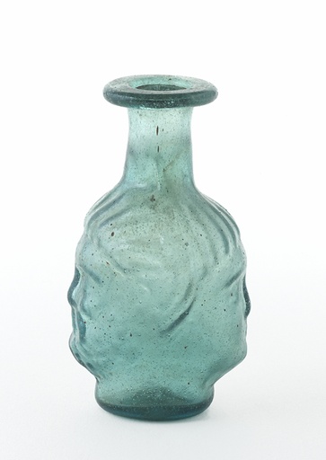 Romeins flesje met dubbele Januskop