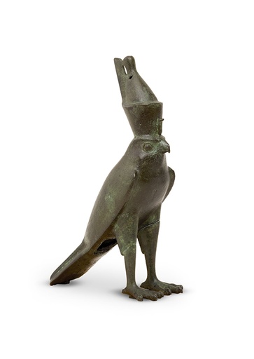 Valk met de dubbele rijkskroon van Opper- en Neder-Egypte