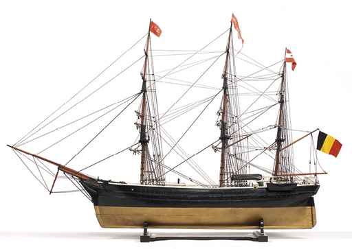 Scheepsmodel van de driemaster "Marnix de Ste Aldegonde"