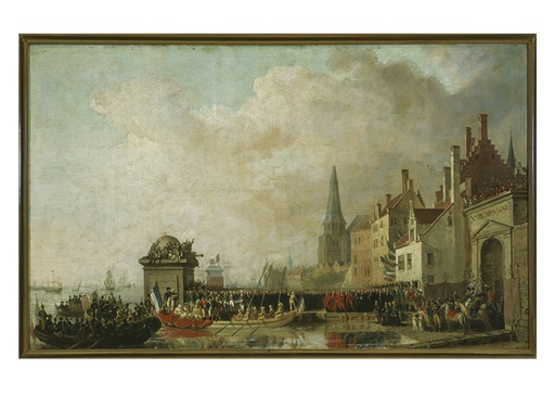 Intrede van de 1ste consul Napoleon te Antwerpen in 1803
