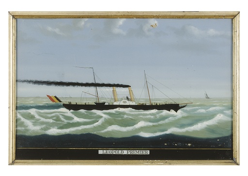 Raderstoomschip "Leopold Premier"