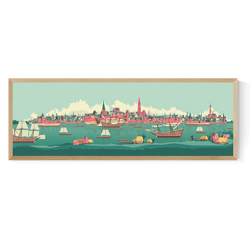 Skyline Antwerpen 1515