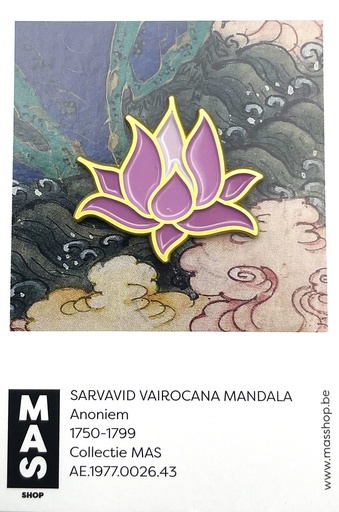 [PINSARVLOT] Sarvavid Vairocana Mandala - Lotusbloem