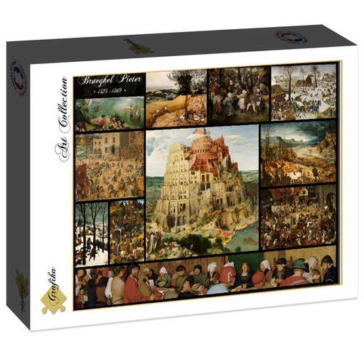 [Grafika-F-30209] Collage Pieter Bruegel de oude