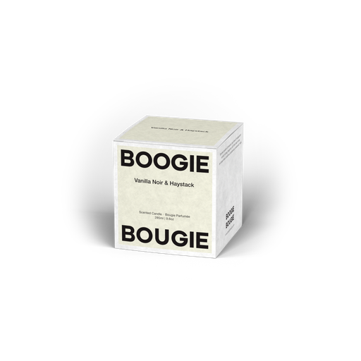 Geparfumeerde kaars Vanilla Noir & Haystack