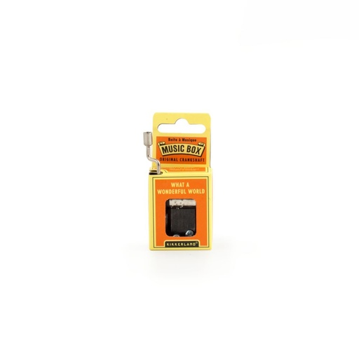 [1207] What a wonderful world Music Crank Box