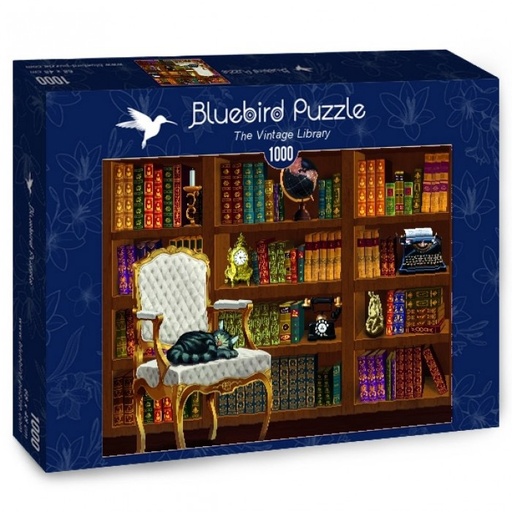 [Bluebird-Puzzle-70225] De vintage bibliotheek
