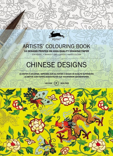 Artists' Colouring Book Chinese Designs