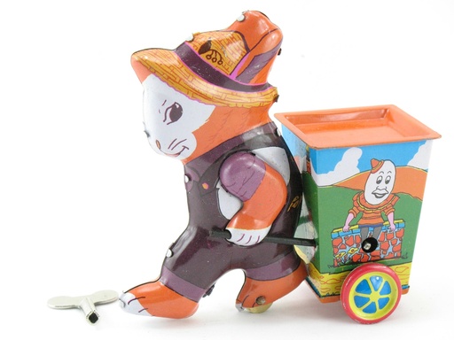 [56002550] Konijn met kar