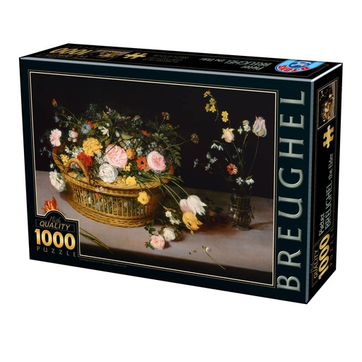 [Dtoys-75833] Bloemen in een mand en vaas