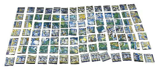 Saulustableau magneetset