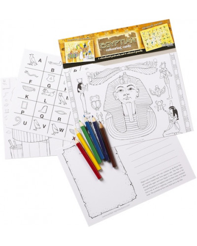 [ECC] Egyptische educatieve postkaarten