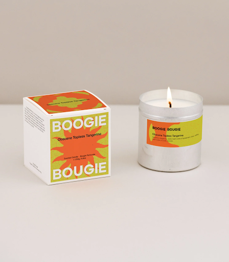 Geparfumeerde kaars Obscene Topless Tangerine
