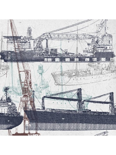 De haven van Antwerpen