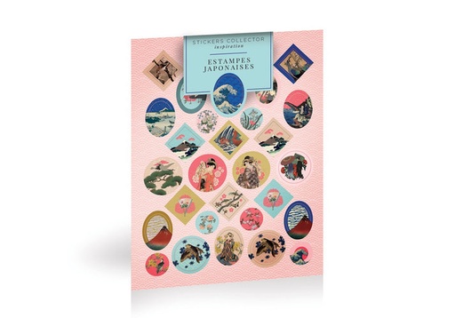 [STICOJP] Japanse prenten verzamelstickers