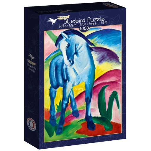 [Art-by-Bluebird-F-60263] Blauw paard I