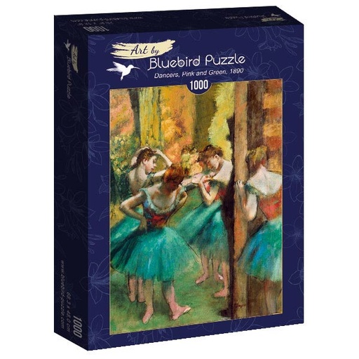 [Art-by-Bluebird-60047] Dansers, roze en groen