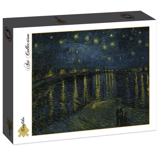 [Grafika-F-30107] Sterrennacht boven de Rhône