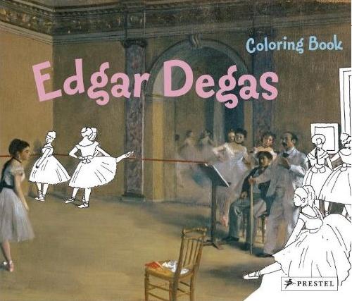 Coloring Book Edgar Degas
