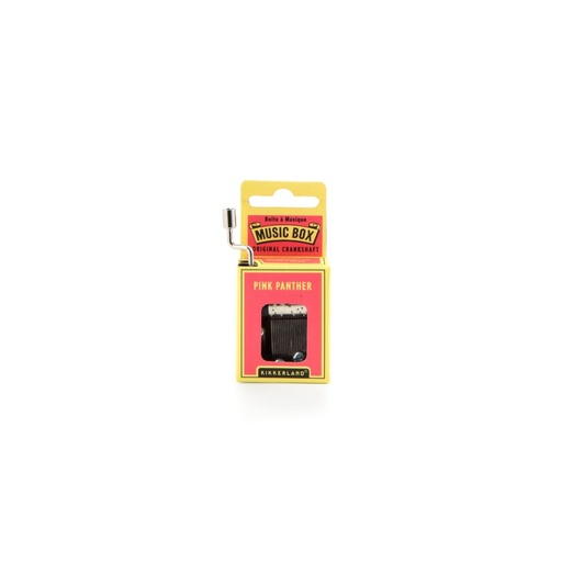 [1203] Pink Panter Music Crank Box