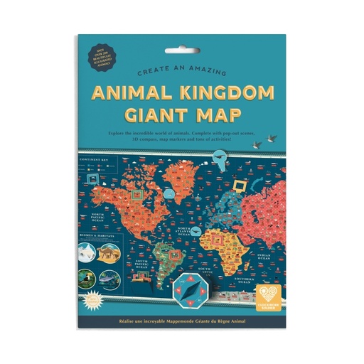[CSWORLD-23-ANIMALMAP] Reuzenkaart Dierenrijk
