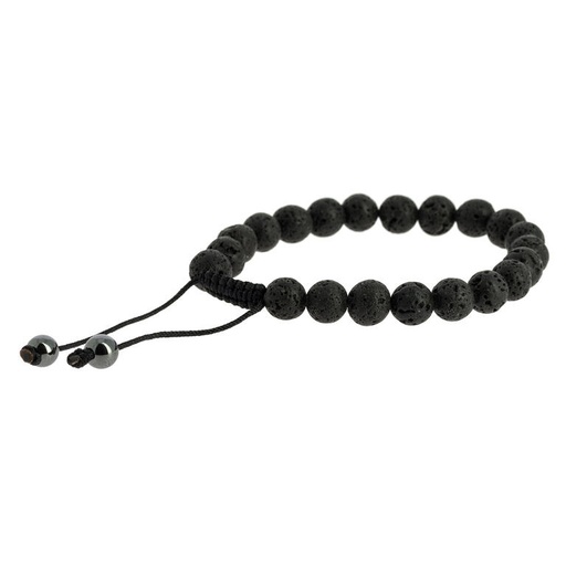 [BI233] Lavasteen mala armband