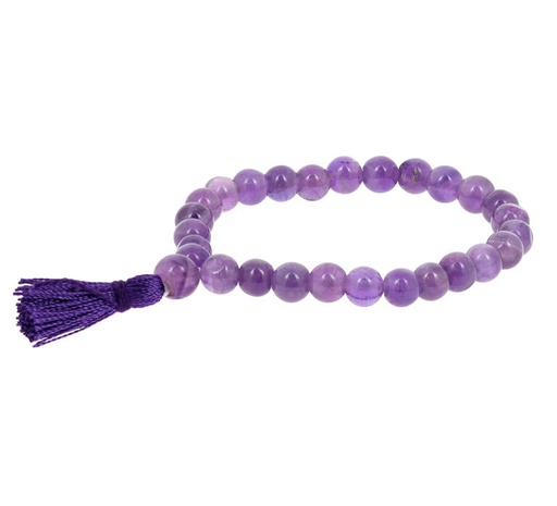 [BI100] Amethist mala armband