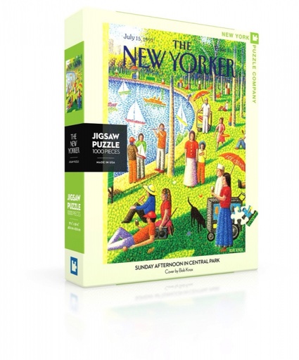 [37708] New York Puzzle Company Sunday Afternoon in Central Park