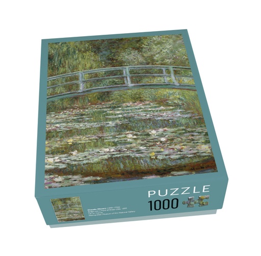 [PZL940] Brug over een Vijver van Waterlelies