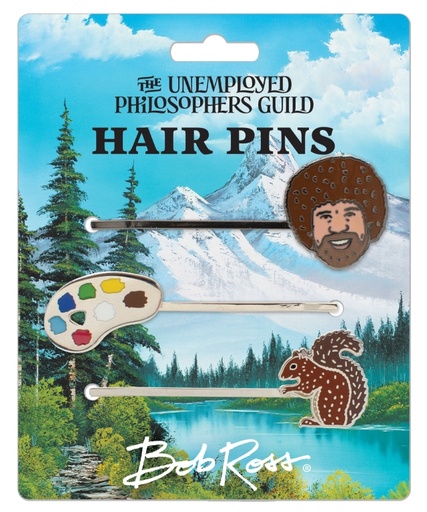 [UPG5777] Bob Ross Haar Pins