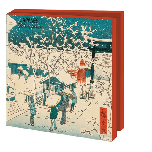 [WMC1298] Kaartenmapje Japanse winter
