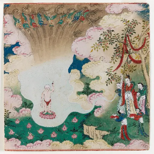 Sarvavid Vairocana-Een bovenmenselijke baby