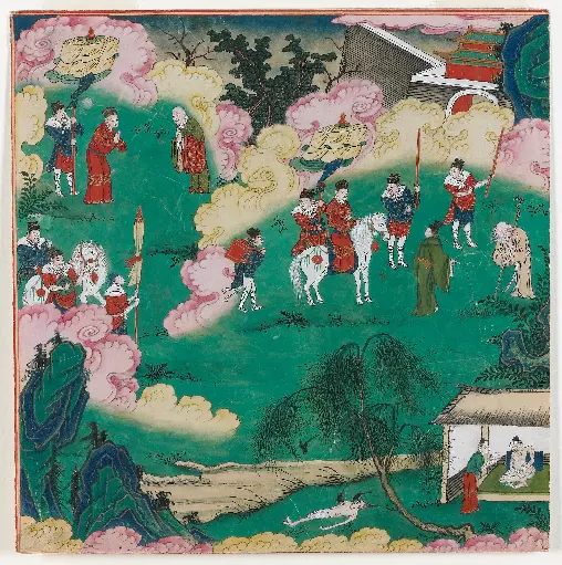 Sarvavid Vairocana-De vier ontmoetingen